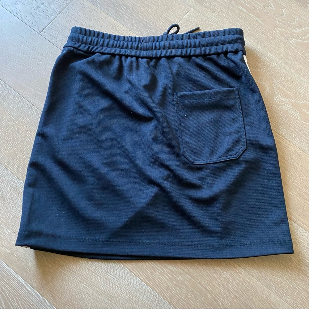 Golden Goose STAR collection elastic drawstring waist mini skirt sz 28-29 - Picture 10 of 11